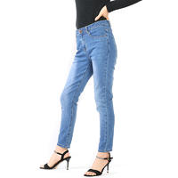 Custom Skinny Jeans High Waisted Distressed Hem